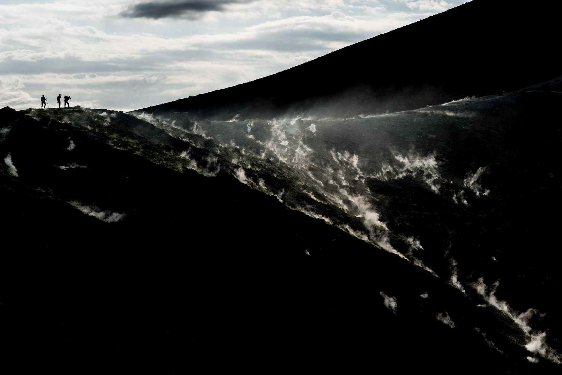 Sulfur emanations,  Vulcano Island, Italia